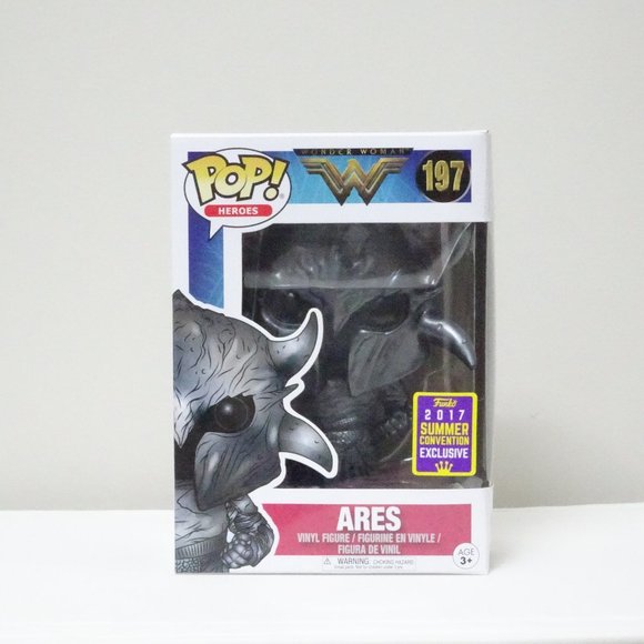 Wonder Woman Ares 2017 Summer Convention Exclusive Funko Pop! #197 - Picture 1 of 4
